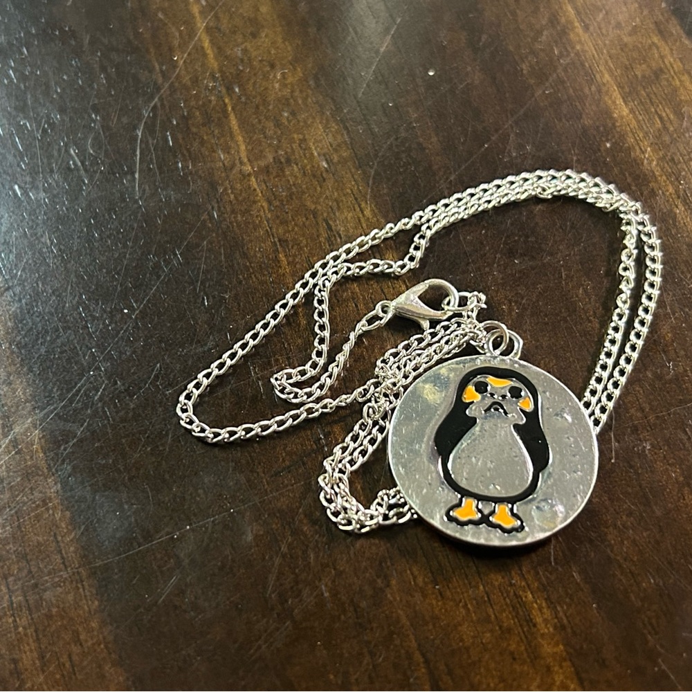 Star Wars Porg necklace